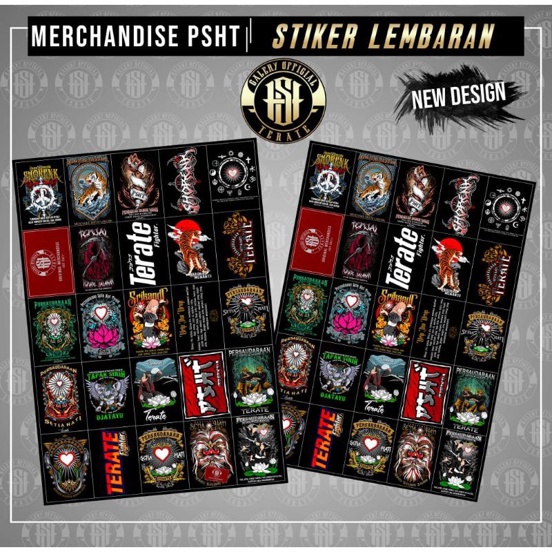 

STICKER LEMBAR PSHT NEW