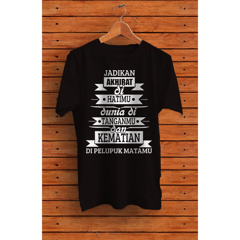 Kaos Dakwah Islami Kode AA97 / T-shirt oblong/ Atasan pria/ cotton combad 30s-0