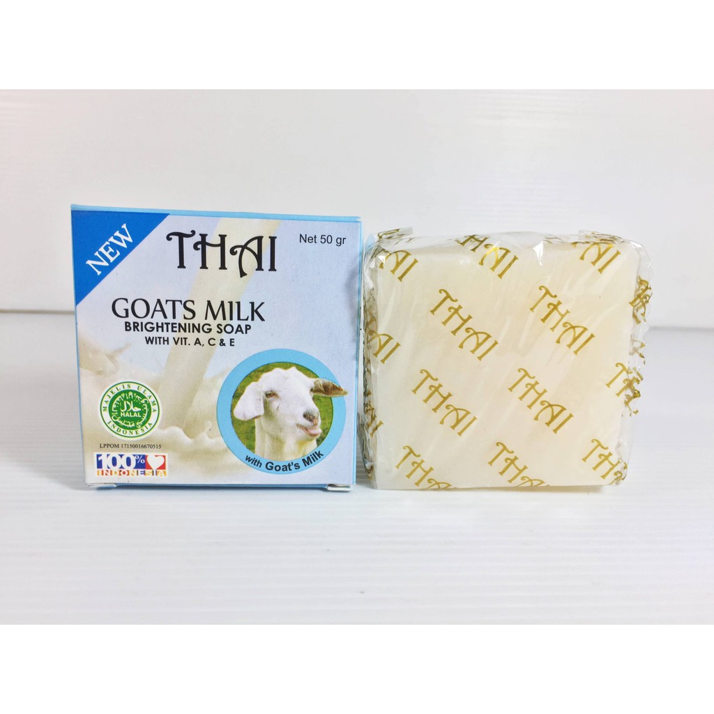 [PERLUSIN] THAI GOAT MILK BRIGHTENING SOAP