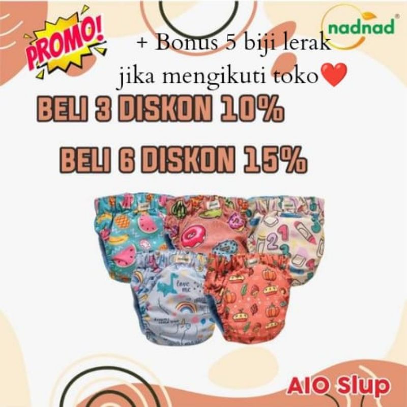 Clodi Aio nadnad by sakina Bb 7-17kg  model celana slup pant nad nad pants premium all in one origin