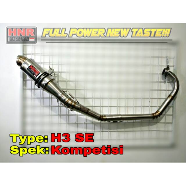 Knalpot Racing Kompetisi Yamaha Scorpio Z Type H3 SE by HNR Product