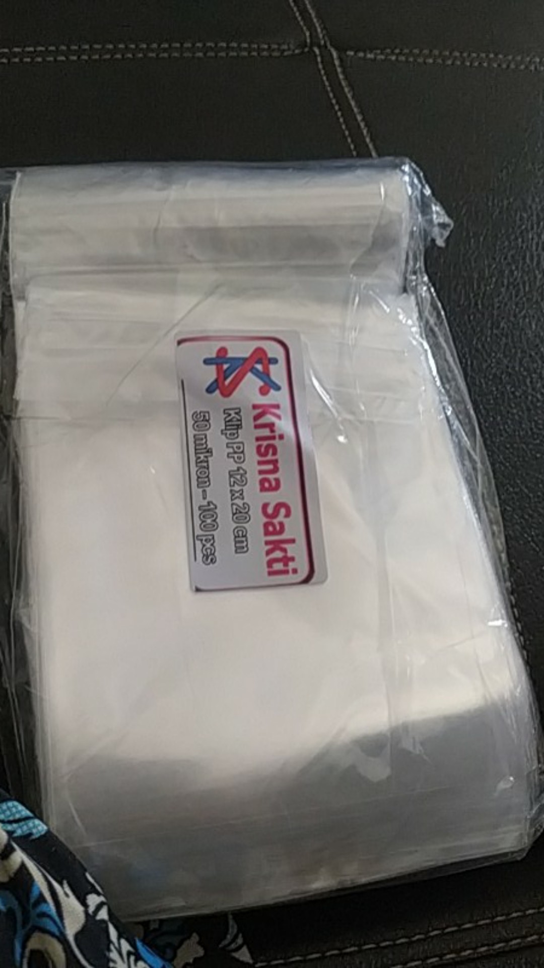 Klip Pp 12x20 50 Micron Plastik Zipper Kemasan Bening Jernih Transparan Polypropylene