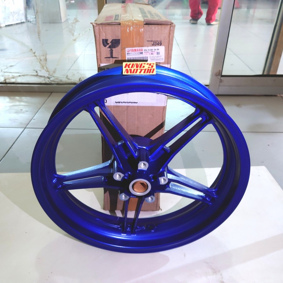 VELG VELEG PELEK VIXION NEW BIRU. 1PA. NVL. NVA ASLI YAMAHA