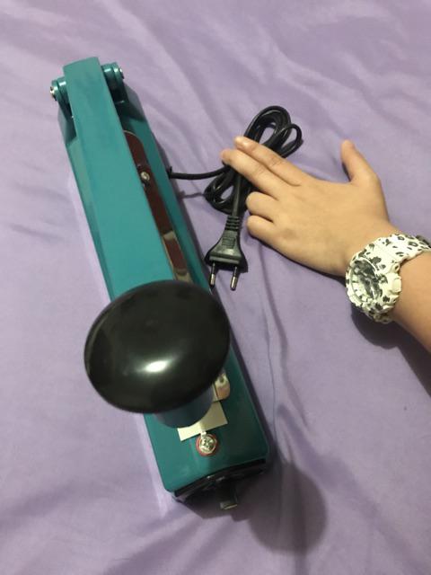 Homelux Impulse Sealer Pfs-200 Alat Mesin Press Plastik 20 Cm