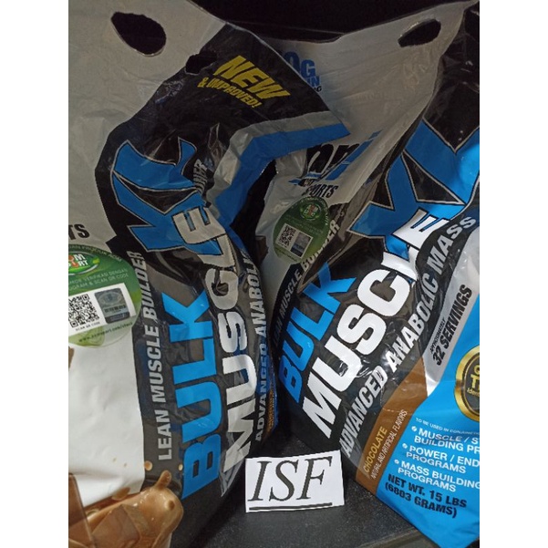 BPI BULK MUSCLE GAINER 15 LBS SEGEL