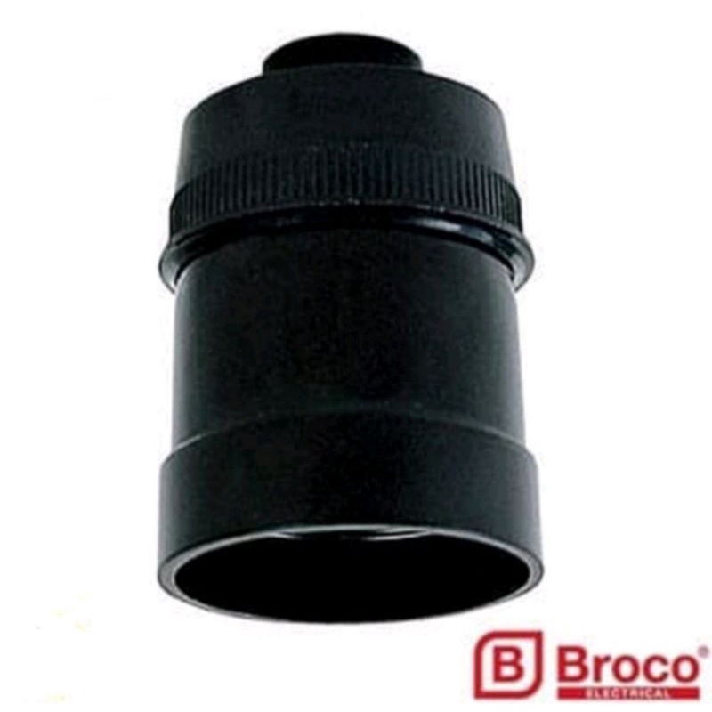 Broco Fitting Gantung Hitam 216L, Broco Fitting Tempel Plafon Bulat 210L