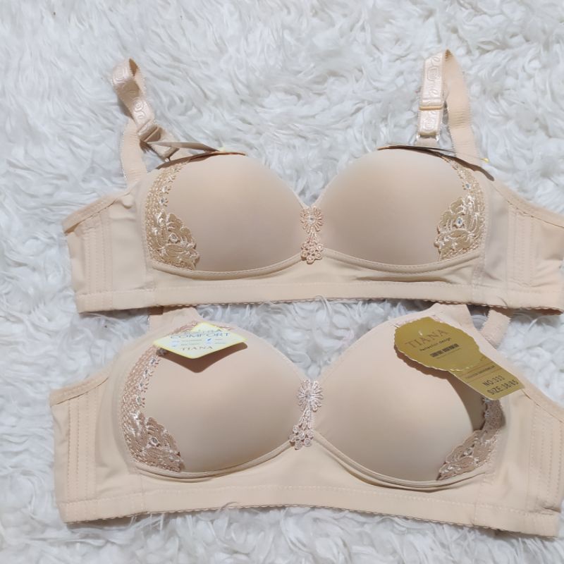 Bra size besar extra comfort busa tipis tanpa kawat cub B