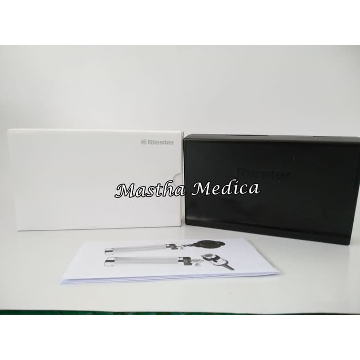 Diagnostik Diagnostic Set THT (Otoskop+ Oftalmoskop) Riester Germany