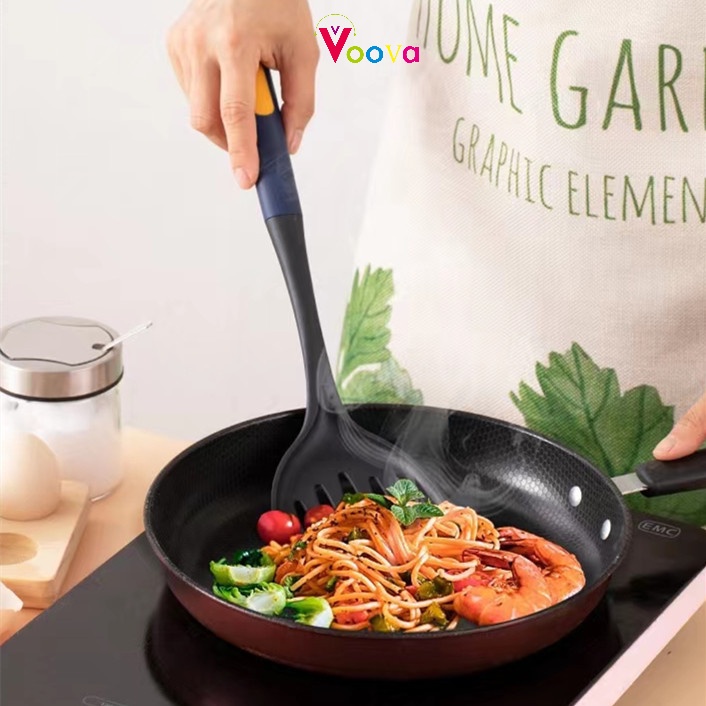 VOOVA  Food Grade Silicone Dapur Non-Stick Pan Peralatan Memasak Rumah Tangga Tahan Suhu Tinggi PEFE/PFOA/BPA Gratis-3