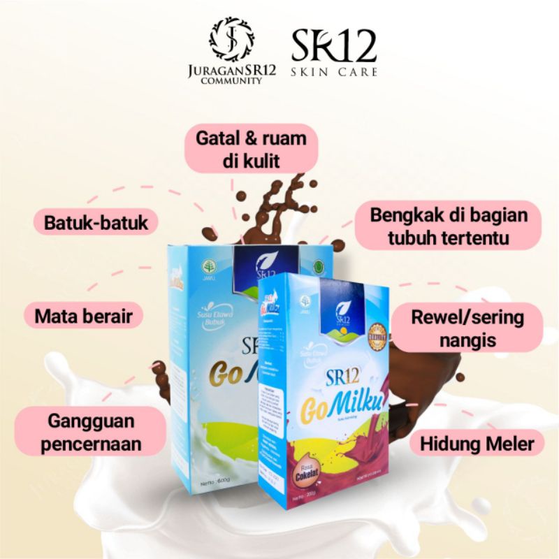 

GOMILKU SR12 ISI 200 GR & 500 GR
