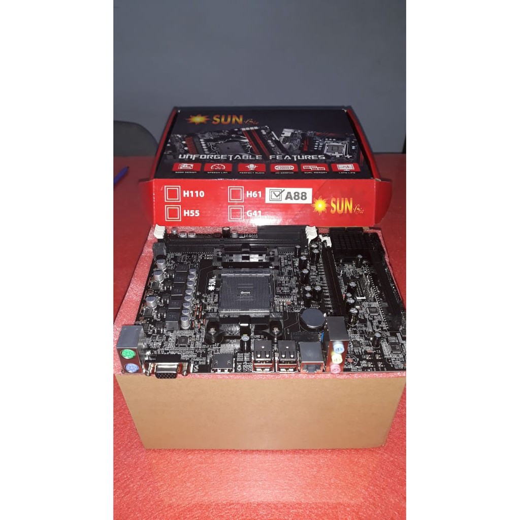 MOTHERBOARD SUNBIO A88M HDMI AMD SOCKET FM2