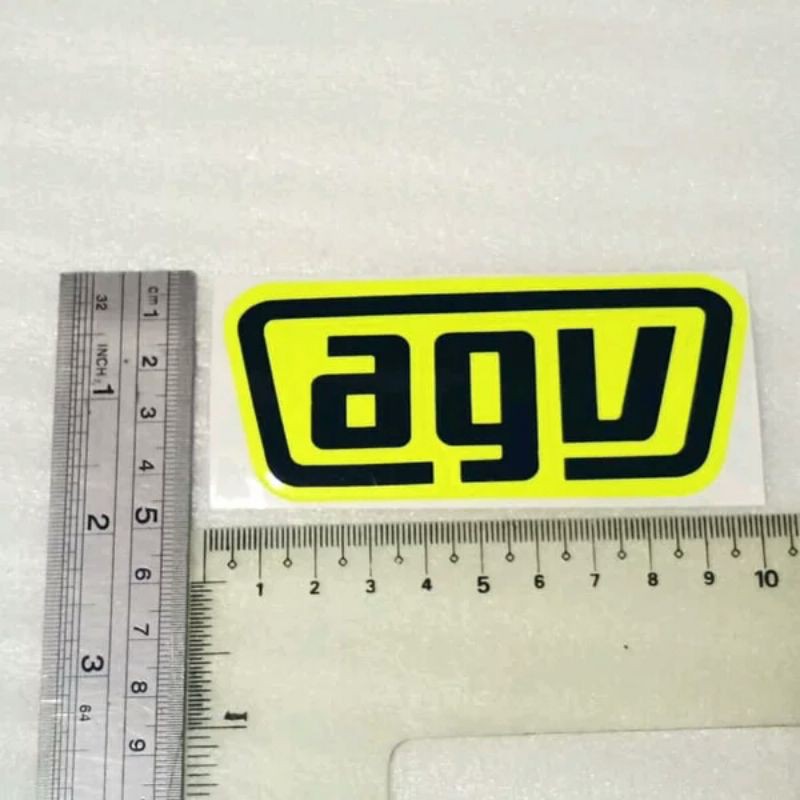 

stiker / Sticker cutting Logo AGV stabilo 1pc