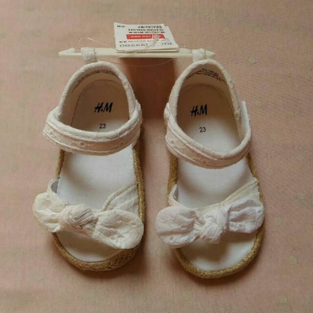 Sepatu sandal hnm putih sz 23