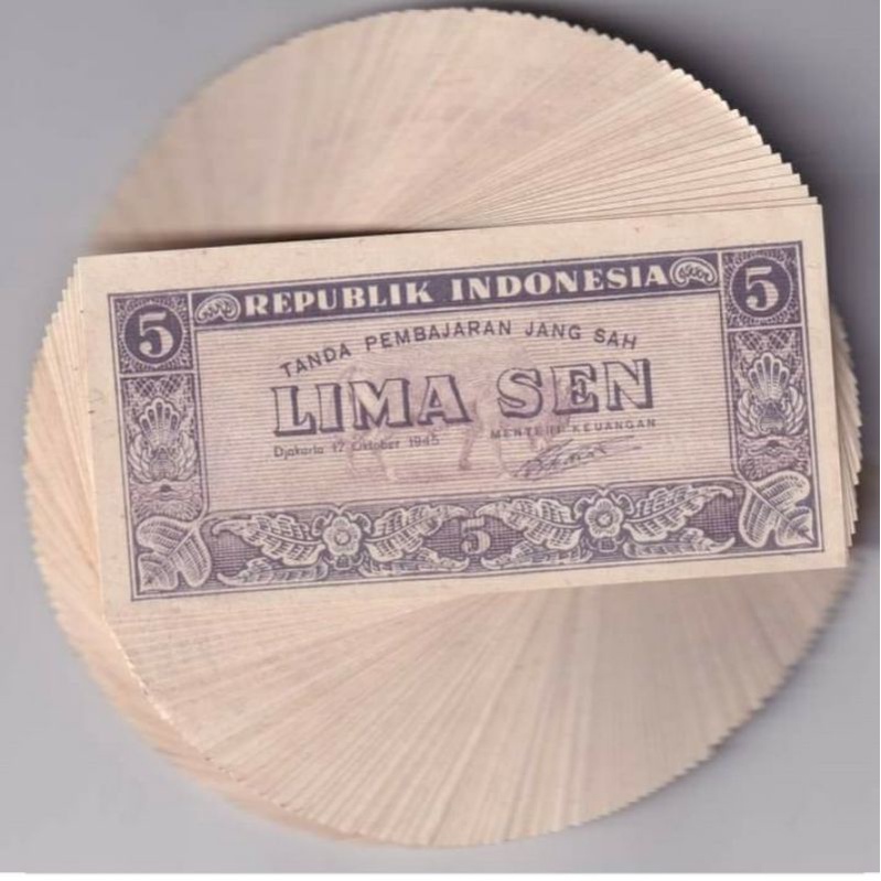 Uang 5 sen 1945