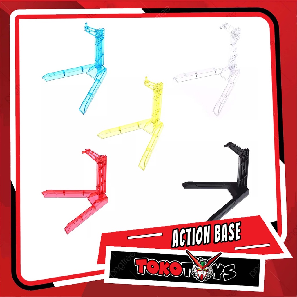 Stand Base Action Base Gunpla / Stand Base Gundam / SD HG RG 1/144 - Stand Holder Display Action Fig