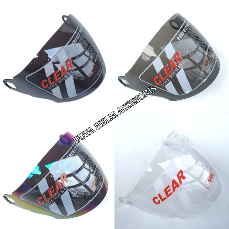 Kaca Helm Caberg Half Face Visor