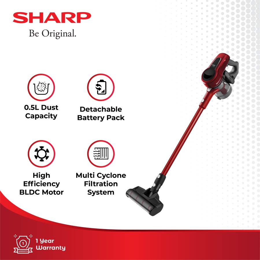 SHARP Vacuum Cleaner EC-SA95Y-R