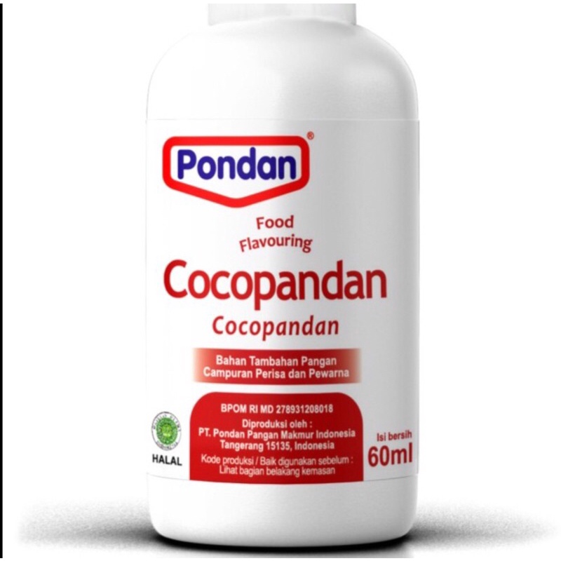 Pondan Pasta Rasa Cocopandan Food Flavouring Perisa Makanan 60ml