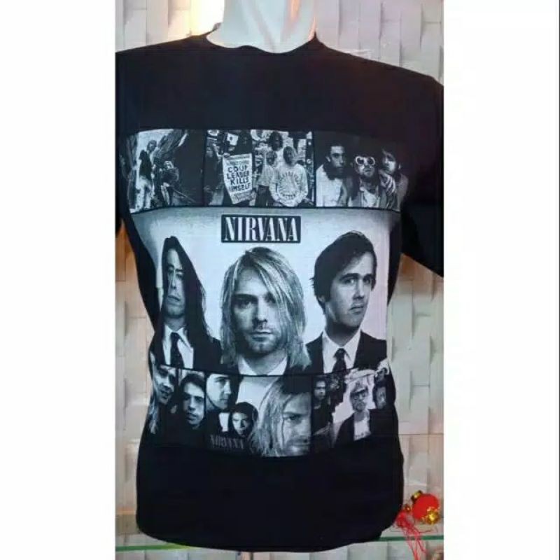 Kaos Distro Nirvana / Kaos Band Nirvana / Kaos Nirvana / Kaos band Nirvana Kece / Kaos Band