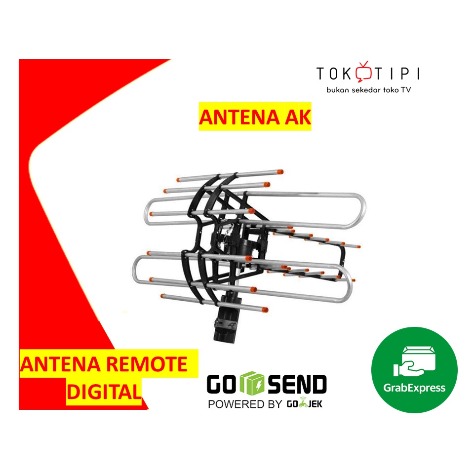 Promo Antena TV remot rotasi merk AK-850 Murah Bergaransi Resmi