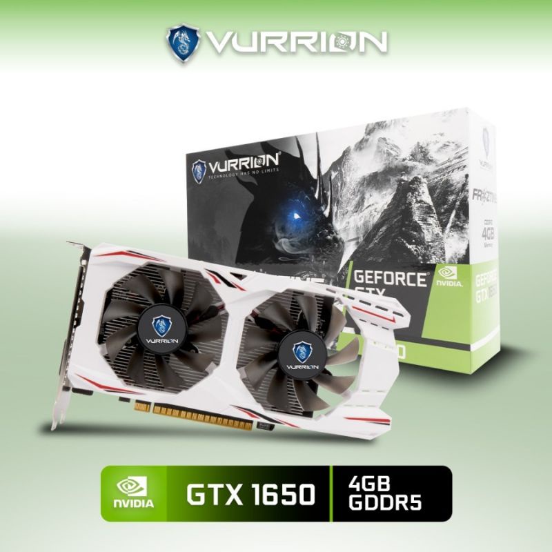 VGA AGS VURRION NVDIA GTX FROZTINE 1650 4GB DDR5 128 BIT