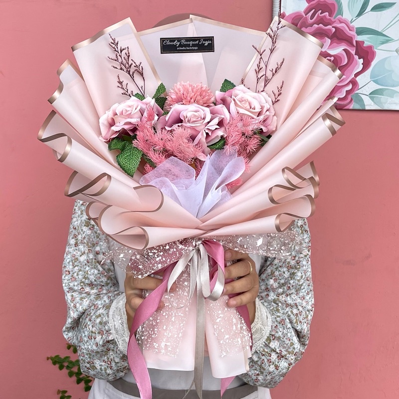 BUKET BUNGA JOGJA/ BUKET MURAH JOGJA/ BUKET BUNGA ARTIFICIAL/ HADIAH WISUDA/ HADIAH SIDANG