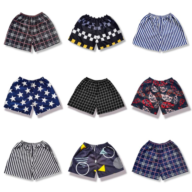 Khusus Grosir 1 Kodi (20 Pcs) | Boxer Motif Best Seller | Boxer Pria