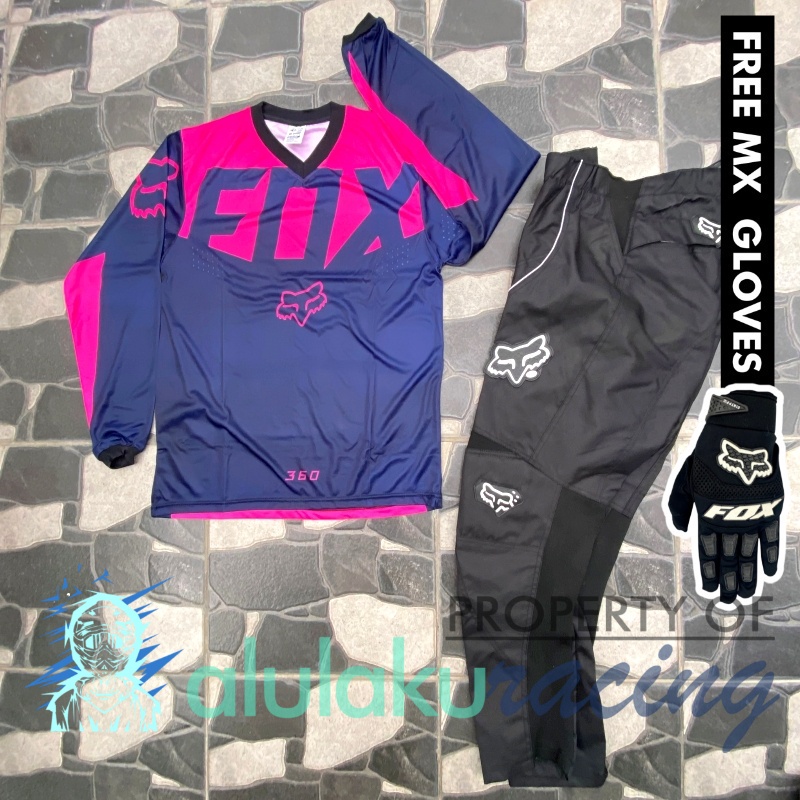 Jersey &amp; Celana MX Trail Motocross - Paket Bundling FOCT0701-F41