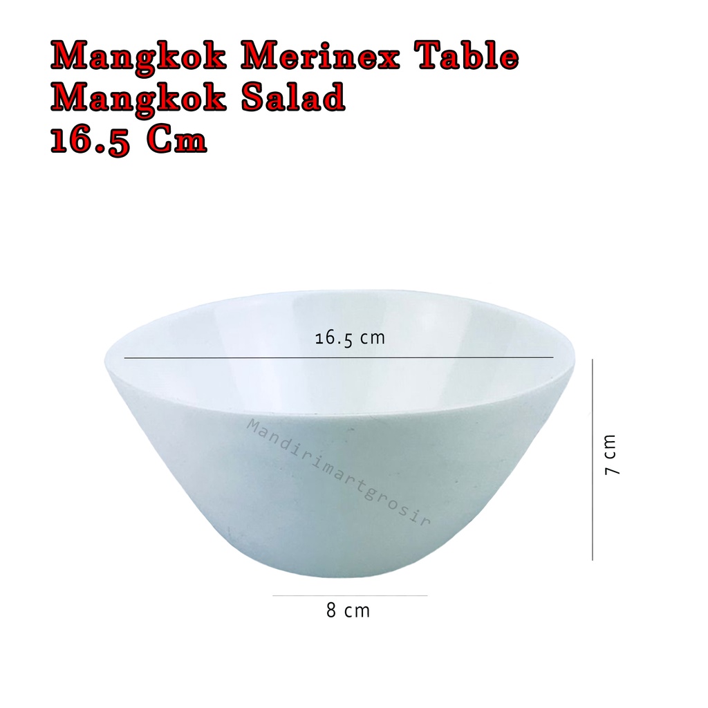 Mangkok Merinex Table *Mangkok * Mangkok Salad * Mangkok Serbaguna 16.5 cm