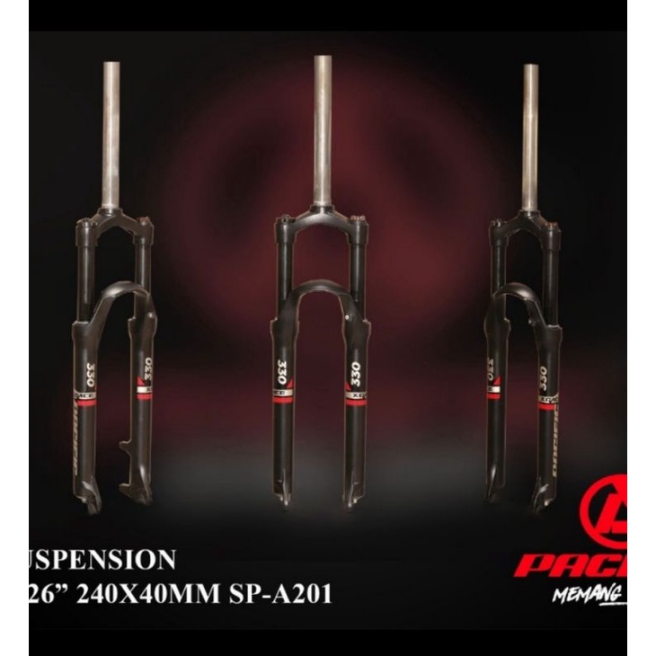 FORK SEPEDA MTB 26 PACIFIC SP-A201 LOCK OUT