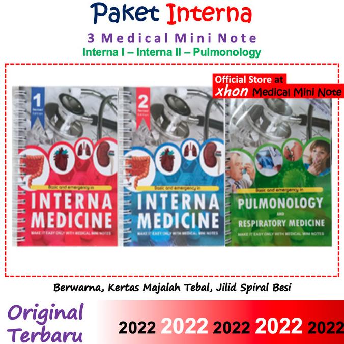 

ORIGINAL TERBARU Paket Interna | Penyakit Dalam / Interna Medicine MMN