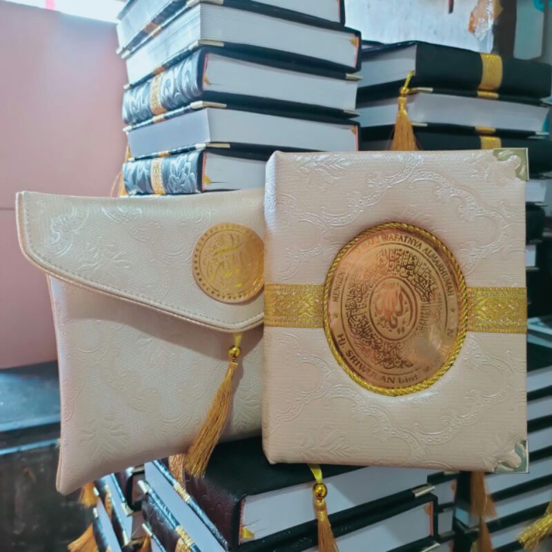 

cetak buku yasin tahtim dan tahlil hard cover paket dompet