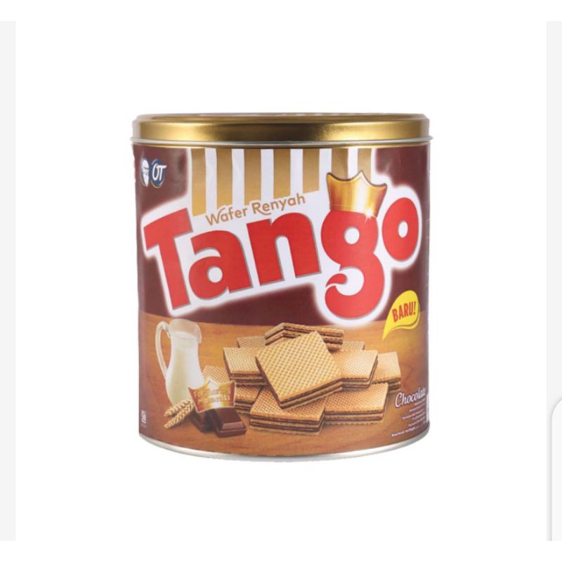 

tango wafer coklat 240 gr kemasan kaleng