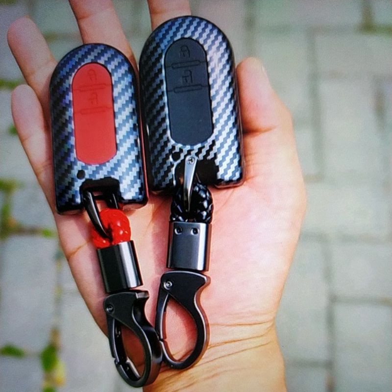 Casing kunci remote smart key agya 2021 carbon