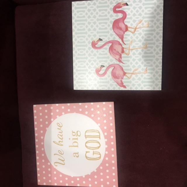 Wooden Projects Hiasan Pajangan Dinding Vintage Flamingo - Pf2