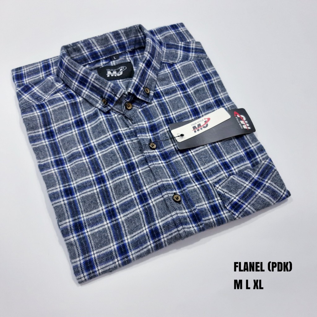 TERMURAH !! Kemeja Flanel Surfing Lengan Pendek Original