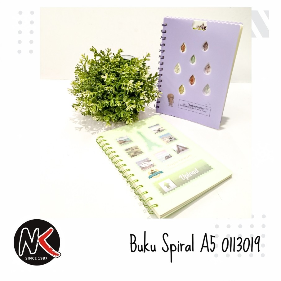 

Buku Spiral A5 Fancy