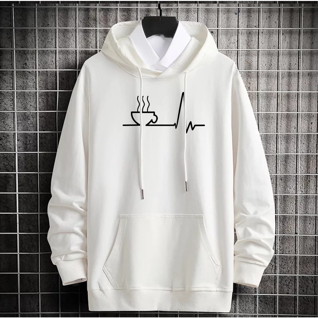 bisa COD / polile781 - HOODIE KOPI / sweater lengan panjang / fashion pria distro / terlaris