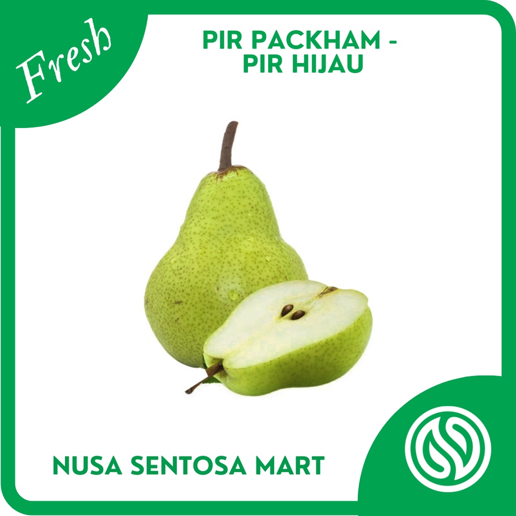 

Buah Pir Packham – Pir Hijau – Pear Segar – 1 Kg