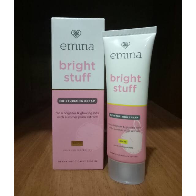 Emina bright stuff moisturizing cream spf15 20ml