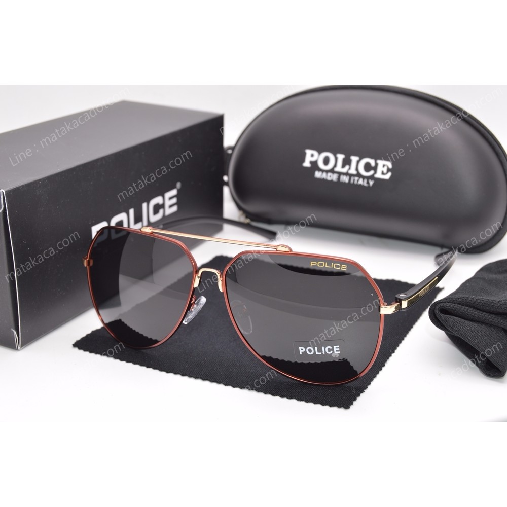 Kacamata Sunglasses Pria PLC8782 Coklat