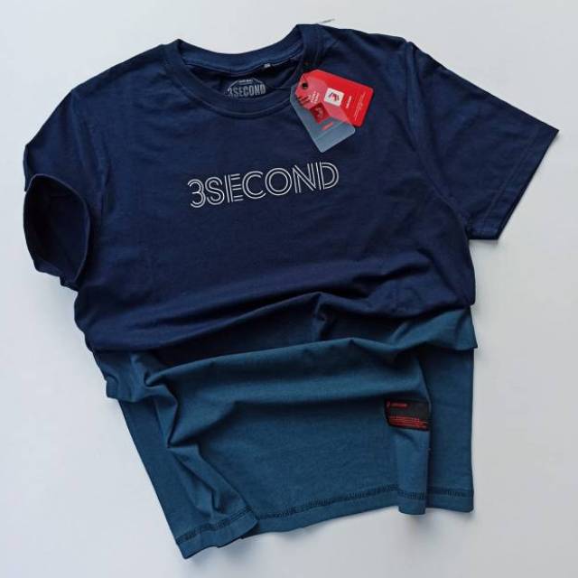  KAOS  3SECOND THREE SECOND KAOS  COWOK KAOS  DISTRO  Shopee  