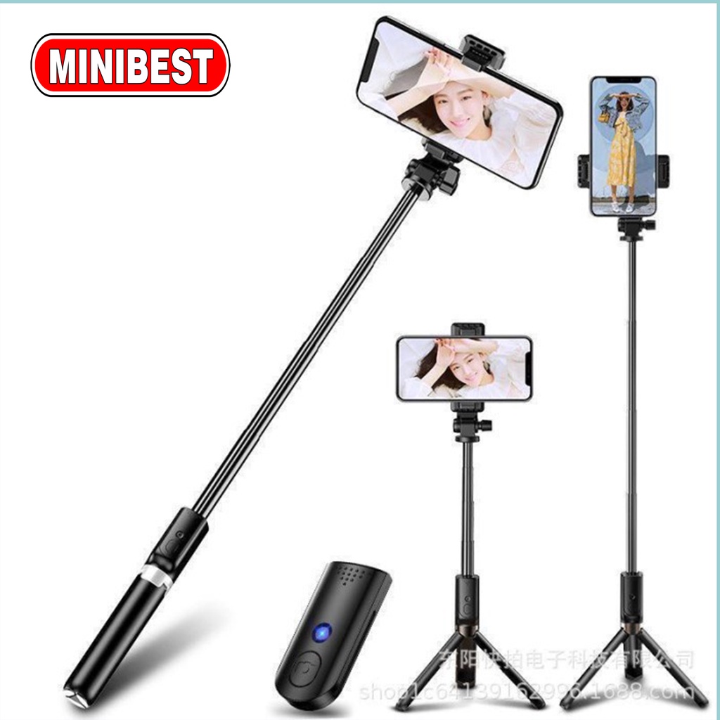 Tripod Hp Bluetooth/ Tongsis Selfie Bluetooth / Tripod Handphone (MB)