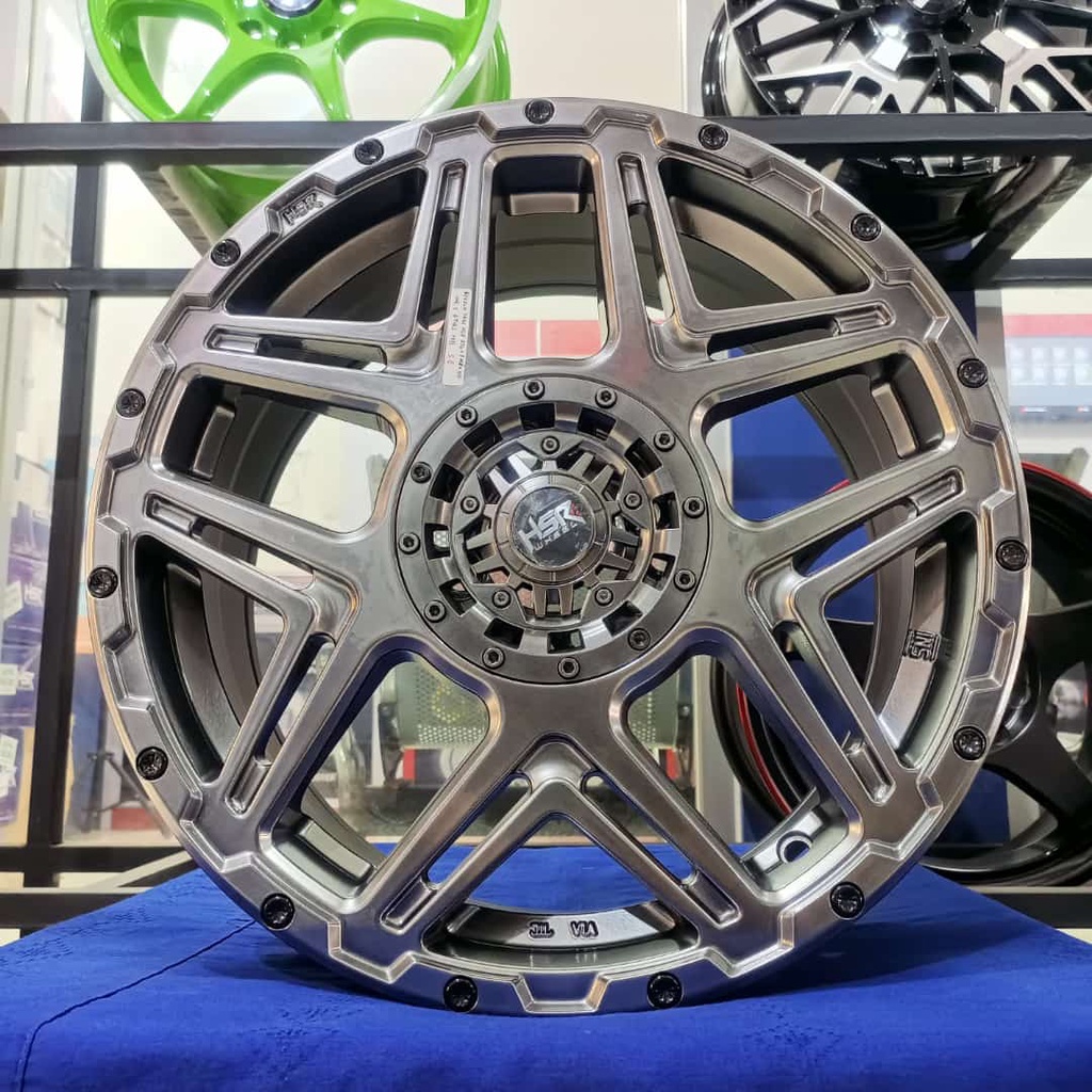 Pelek Mobil Racing HSR KONGA Ring16 Untuk Calya, Jazz, Vios, Livina, Mobilio, Avanza