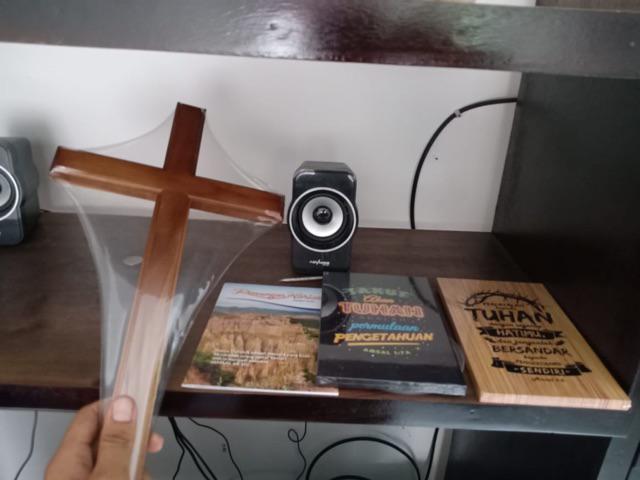 Hiasan Dinding Rohani - Amsal 1:7a (hitam)