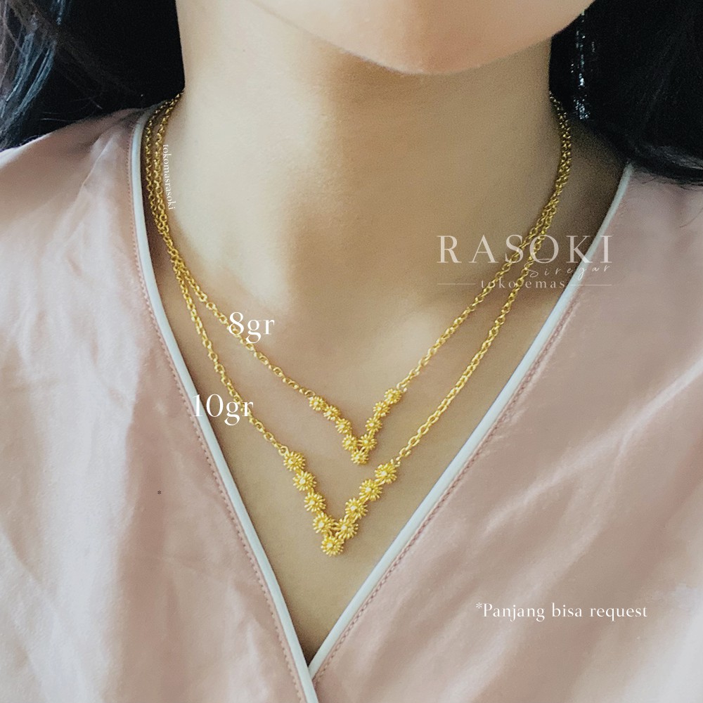 KALUNG V 8gr -10gr LM 99,99% LM EMAS BALIGE EMAS LONDON