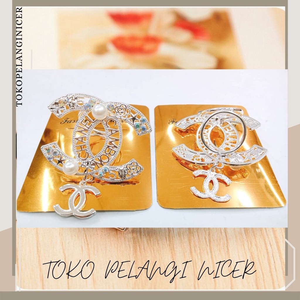 Bros Cantik Model RING CINCIN HIJAB PREMIUM AKSESORIS Bross JILBAB MUSLIMAH TOKOPELANGINICER