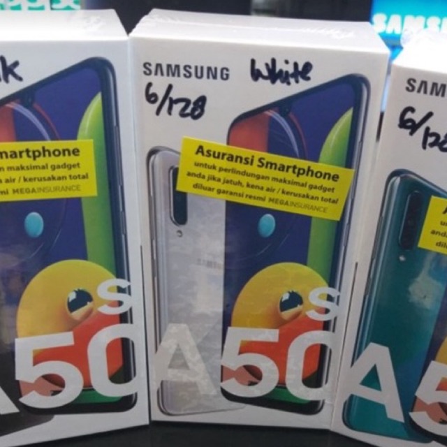HP SAMSUNG A50s ram 6/128 gb garansi sein