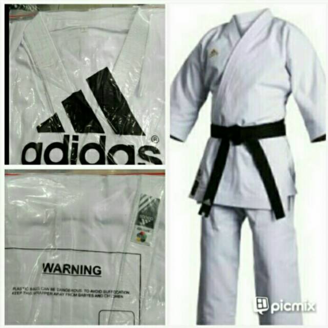 Baju Karate Adidas WKF | Shopee Indonesia