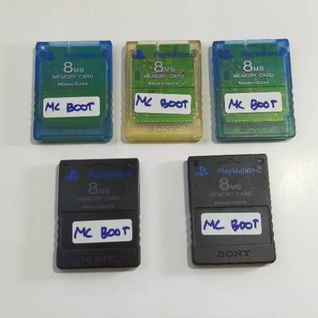 Mc Boot Ori 8mb Multi Fortuna Untuk Ps2 Semua Seri 10xx/30xx/50xx/70xx/90xx